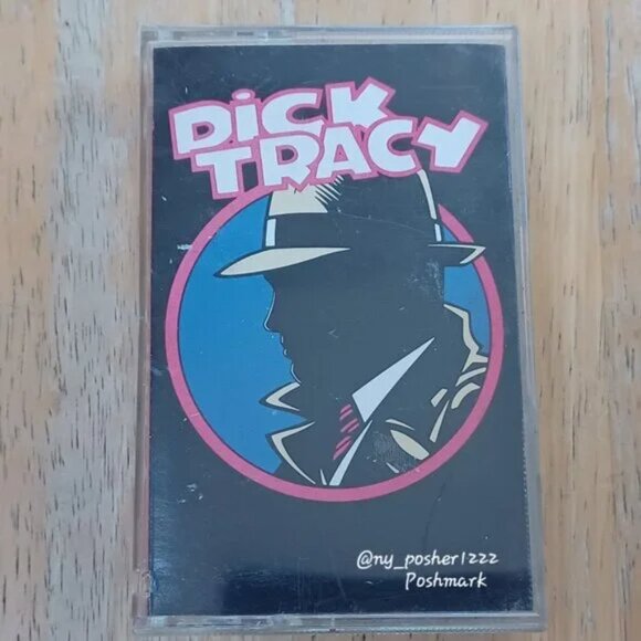 *𝓥𝓲𝓷𝓽𝓪𝓰𝓮 Dick Tracy Motion Picture Movie Soundtrack Cassette Tape - Picture 1 of 9